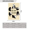 thumbnail image 6 of Sigee Panda Doing Yoga for Live Happy Decorative Small Garden Flag,Double Sided Yard Flags Holiday Garden Flags for All Seasons, 6 of 9