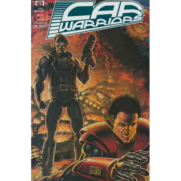 Car Warriors #4 VF ; Epic Comic Book