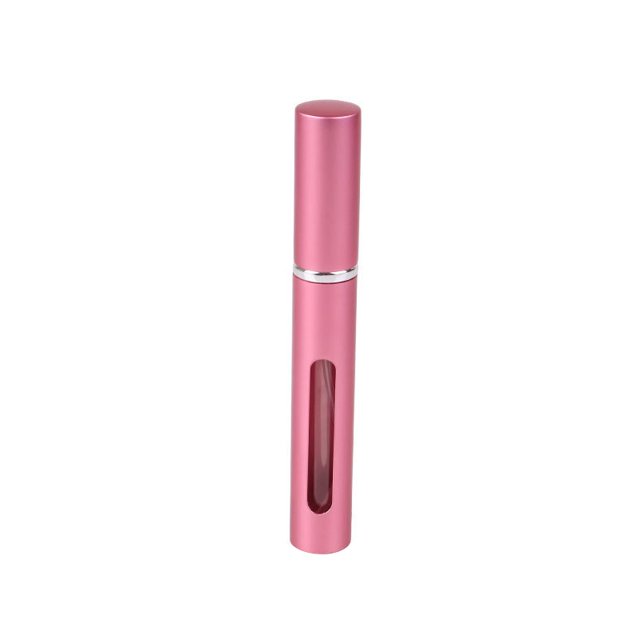 Mini Perfume Recargable Botella Spray Portátil Atomizador De Aluminio 5ml Botellas Esmeriladas Contenedor Cosmético Para Viajes huangjie unisex