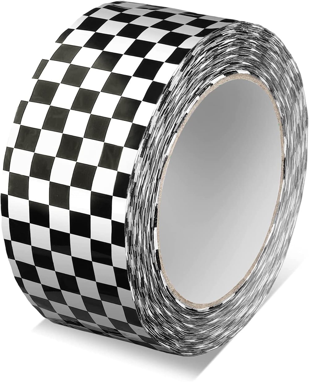 NOGIS Checkered Flag Tape Checkered Duct Tape Race Car Tape Printed