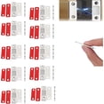 thumbnail image 1 of Flowarmth Ultra Thin Invisible Cabinet Door Magnets,Ultra-Thin Invisible Cabinet Door Magnets, Cabinet Door Magnets for Kitchen Closet Door, Cupboard, Wardrobe (10pcs), 1 of 7