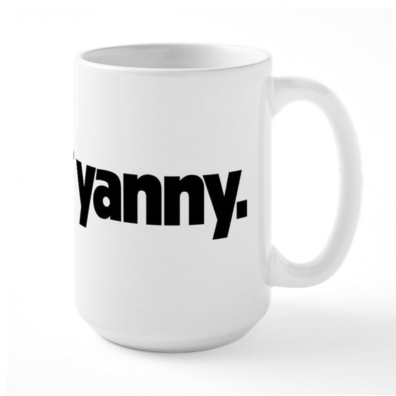 CafePress - I Heard Yanny Mugs - 15 oz Ceramic Large White Novelty Mug