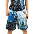 thumbnail image 3 of Hype - Pantalones Cortos Casuales Diseño Graffiti con Goteos Niños (Negro, Azul, Blanco), 3 of 3