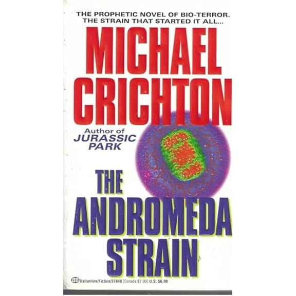 Pre-Owned The Andromeda Strain, 9780345378484, 0345378482, Paperback, Reissue edition