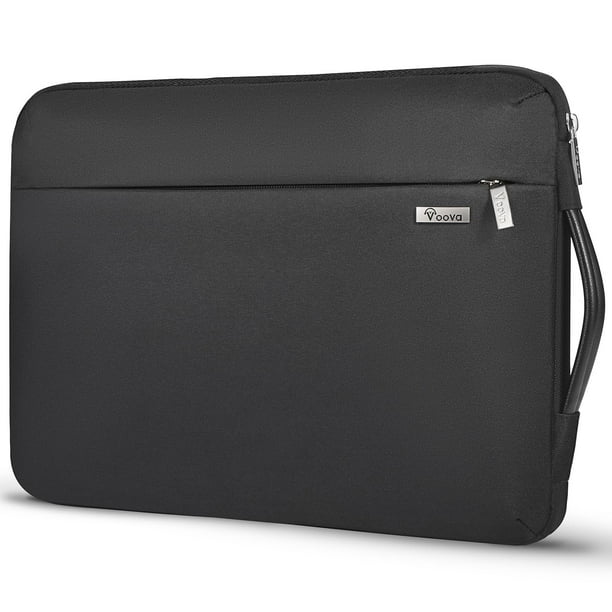 Funda para portátil Voova de 15,6-16 pulgadas, impermeable, negra