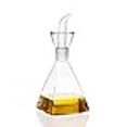 thumbnail image 3 of HAIZEEN 17oz Glass All-Purpose Cruet, Glass Oil Decanter and Cruet (Pyramidal-17 oz), 3 of 4