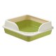 thumbnail image 4 of Caja de arena para gatos Yinane Bandeja de arena semicerrada Verde, 4 of 8