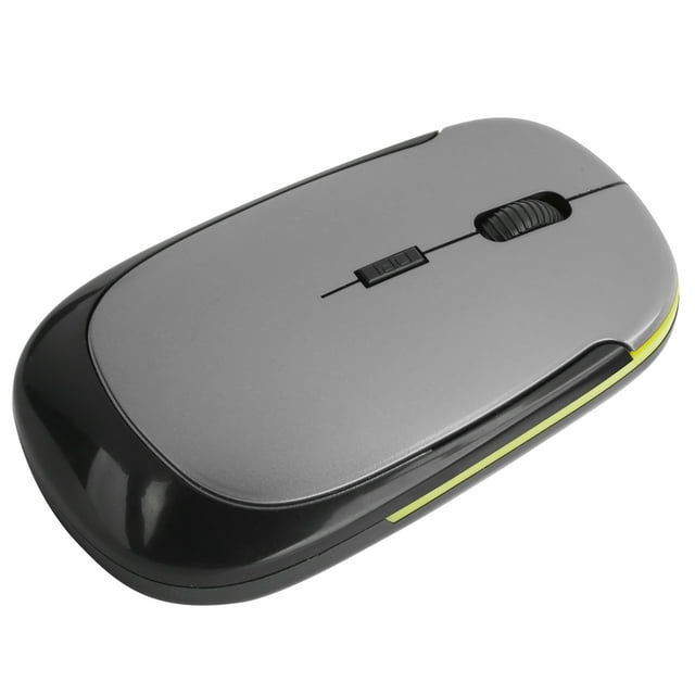 Fosa Mute Computer Accessories,2.4G Wireless Mouse Adjustable Optical USB Receiver Notebook Computer Accessories 1600dpi,USB Mouse