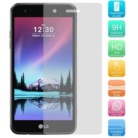 LG Fortune / Phoenix 3 / V1 / K4 2017 Screen Protector, SOGA [Tempered Glass Series] HD Screen Protector for LG Fortune / Phoenix 3 / V1 / K4 (2017) (Does not cover full edge) - Ultra Clear