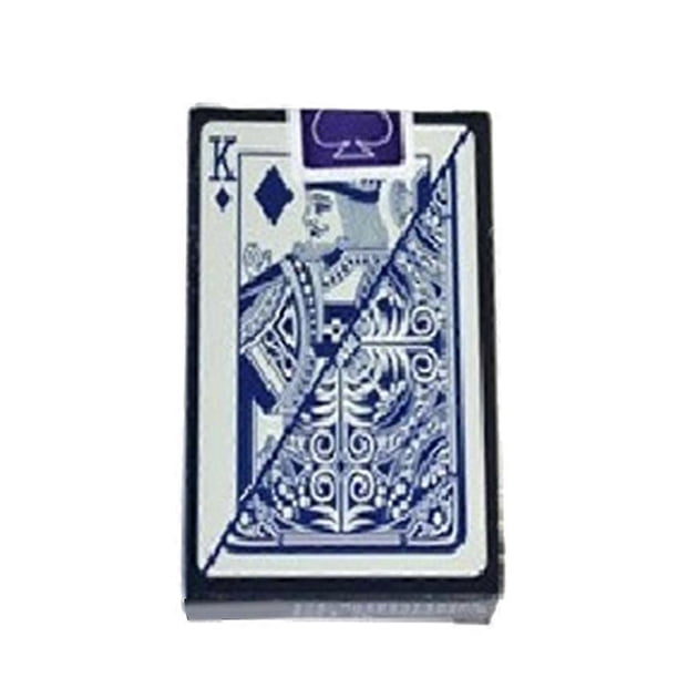 Poker Cards Waterproof Texas Hold'Em Playing Cards Black Jack Plastic Game Card Poker Game Board Gam