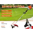 thumbnail image 5 of Floseru 2026 Upgraded 5 in 1 Gas Multi Functional Trimming Tools, 52CC 2 Stroke Gas Weed Eater, Weed Wacker Gas Powered, 9500rpm High Power Gas String Trimmer, Brush Cutter for Garden, Yard, Home, 5 of 12