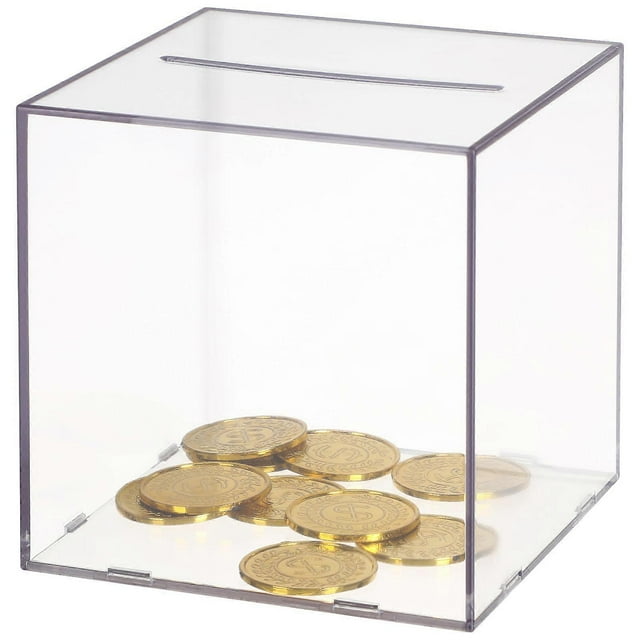 a refined and creative product description for your **Transparent Acrylic Piggy Bank**:\n\n \n\n### **Transparent Acrylic Piggy Bank – Small Daily Use