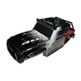 thumbnail image 4 of Carrocería de coche RC 1/14 para modelo 4WD, pieza de coche, modificación gruesa, juguete de bricolaje rojo negro, 4 of 9