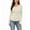 Beige, variant on Ekouaer Womens Thermal Long Sleeve Crewneck Top Soft Waffle Knit Base Layer, Everyday Comfort Thermal Shirt