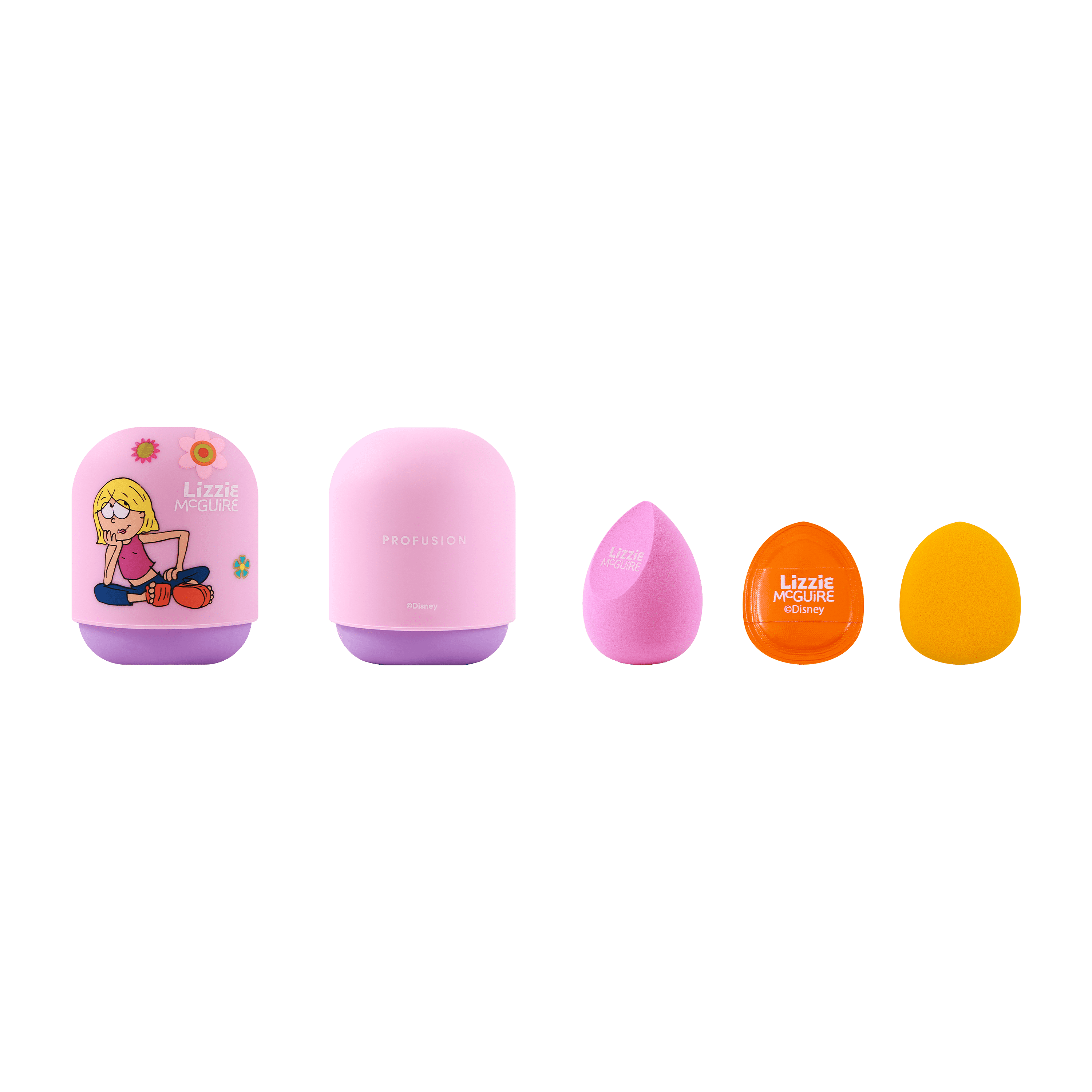 e.l.f. Cosmetics, Total Face Sponge Duo, latex-free, multi-sided