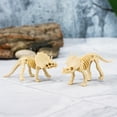 thumbnail image 6 of BJBSJSZ Dinosaur Fossil Skeletons Toy Figures - Dino Bones Cake Topper Party - Mini Dinosaur Figurines for Toddler Kids, Ideal Gift for 3 4 5 6 Boys Girls, 6 of 9