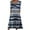 Blue, variant on Summer Dresses for Women,Patlollav Woman V-Neck Casual Temperament Pullover Print Loose Pocket Dress