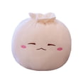 thumbnail image 4 of Bao Bun - Almohada de peluche con forma de bola de hervida, cojín trasero para silla, almohada de juguete para sofá, decoración para sala de esta Estilo A, 4 of 8
