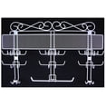 thumbnail image 3 of Jobar Organizing Jewelry Valet, White Coated Wire 24" x 14.5" x 2.5", 3 of 3