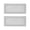 Grey, variant on Rupoun 2pcs Silicone Baby Proofing Vent Covers for Home Floor Registers, Soft Air Guard Screen Mesh Protector, Rectangular Dimensions (12.6 inches / 32 cm) - White