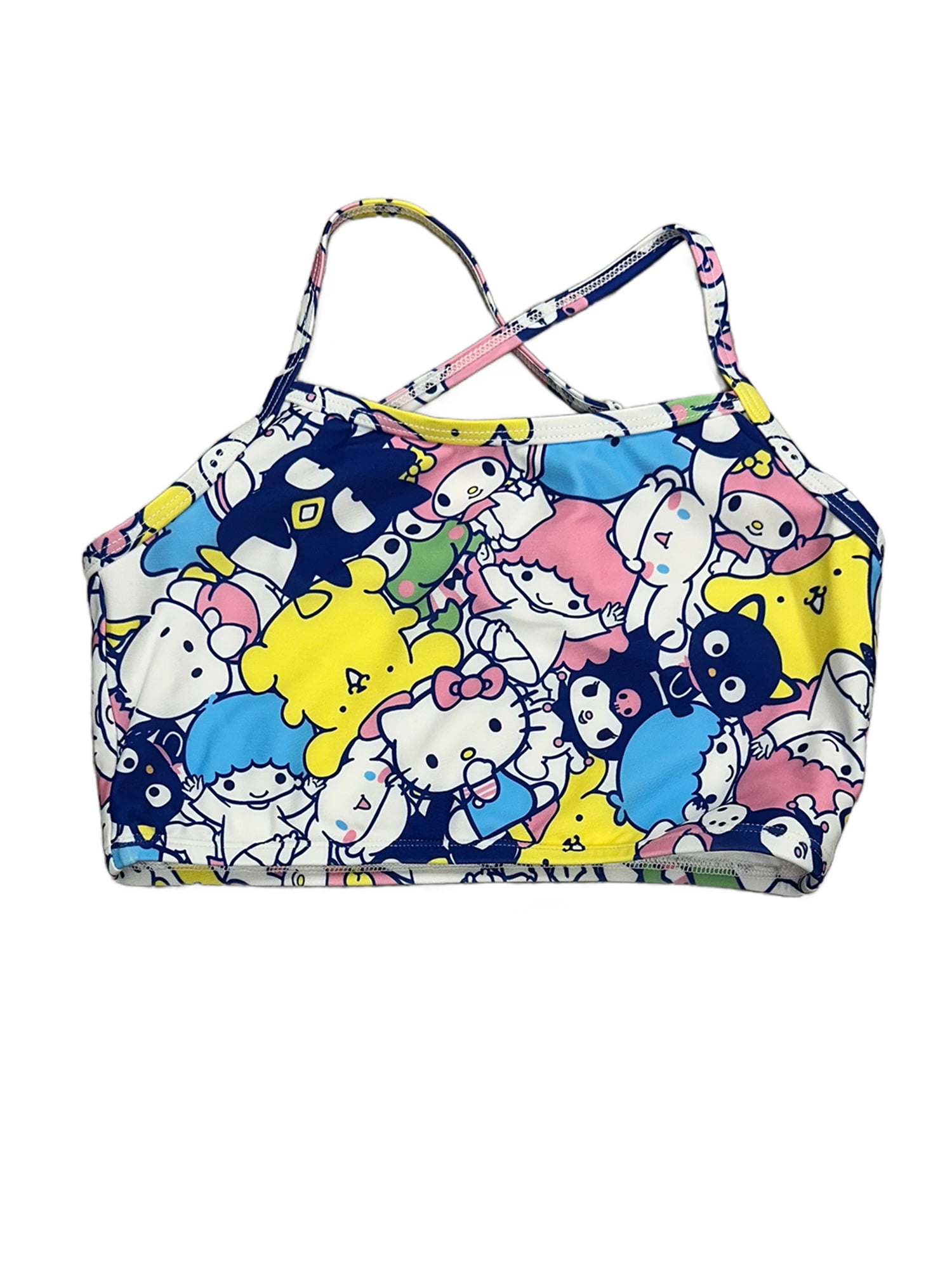 Sanrio Hello Kitty Friends Girls Graphic Two-Piece Swimsuit, Sizes 4-12 & Plus