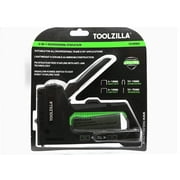 TOOLZILLA 4-in-1 Heavy Duty Staple/Nail Gun & 1,000 Staple Pack - For Upholstery, Wood, DIY