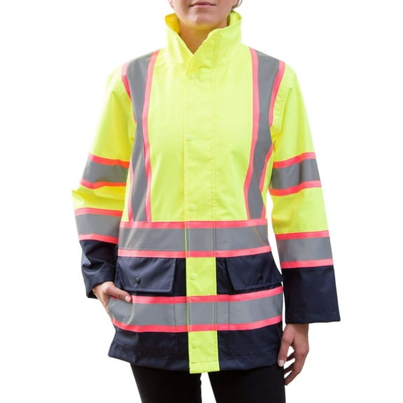 HiVis Women's Rain Jacket