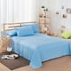 thumbnail image 2 of Juego de sábanas y fundas de almohada Vhermosa 160 x 230 cm color azul cielo, 2 of 8