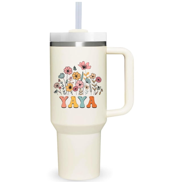 Vaso AMZUShome 1.18L con Asa para Yaya - Regalo