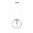 thumbnail image 3 of 56892-CH Craftmade Lighting Gaze - 1 Light Pendant In Contemporary Style-12.8 Inches Tall and 11.88 Inches Wide-Chrome Finish-Clear Glass Color, 3 of 8