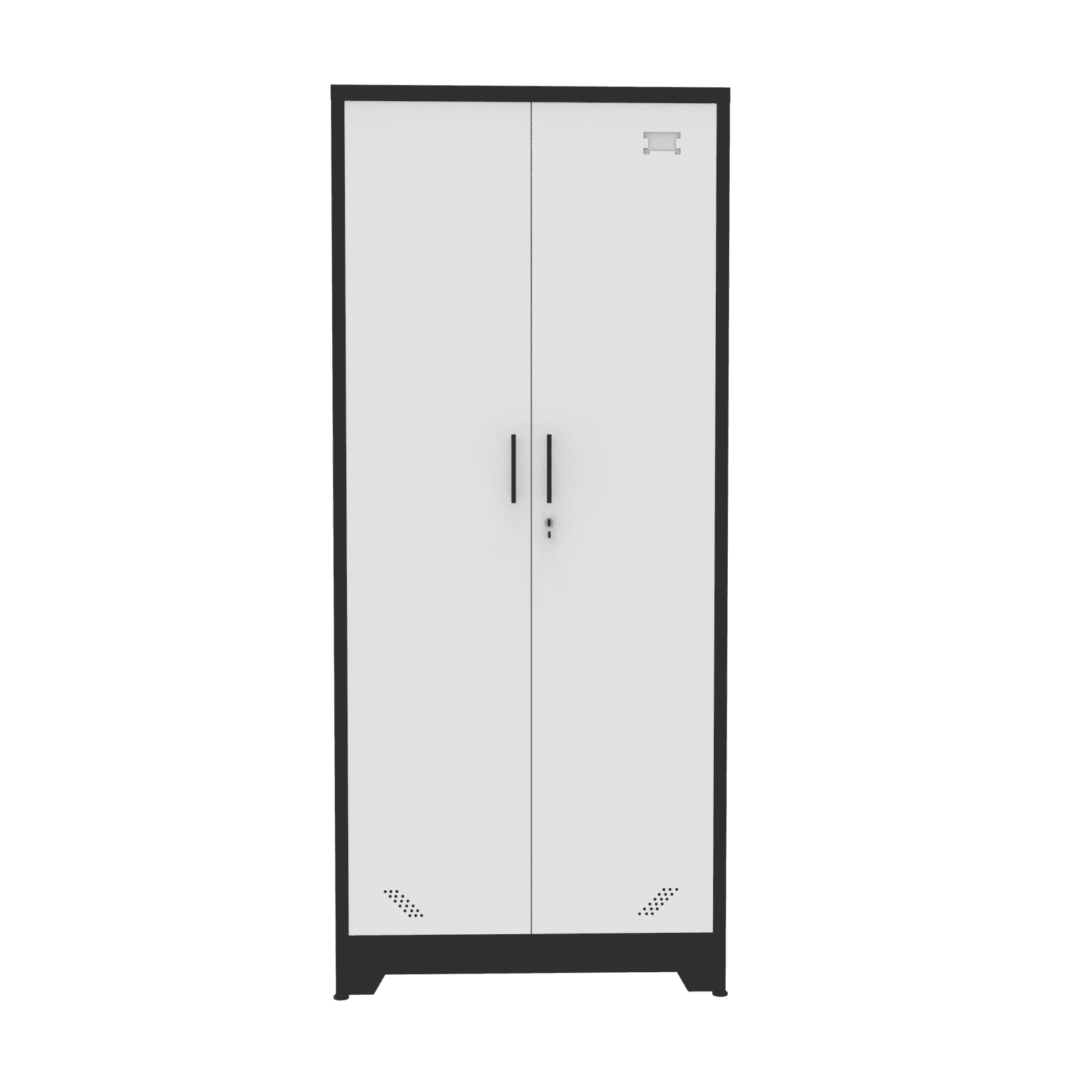 Storage 72" Locking Metal Storage with 4 Adjustable