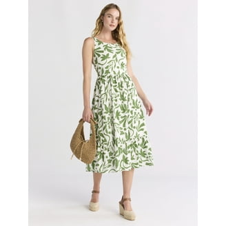 knee length dresses for ladies Petal and Pup Women's Lisbeth Midi Dress