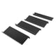 thumbnail image 1 of Organizador de especias de 4 niveles, ajustable, de gran capacidad, fácil de instalar, para armario de cocina, color negro, 1 of 14