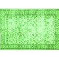 thumbnail image 1 of Ahgly Company Indoor Rectangle Abstract Green Contemporary Area Rugs, 2' x 4', 1 of 1