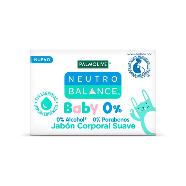 Jabón de Baño en barra para Bebé Neutro Balance Baby 0% 90 g