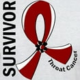 thumbnail image 3 of CafePress - Throat Cancer Survivor 12 Light T Shirt - Men's Classic Graphic T-Shirt, 3 of 4