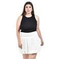 thumbnail image 1 of Falda globo Roman Fashion /Tallas Extras, 7063 (Blanco) blanco 40, 1 of 6