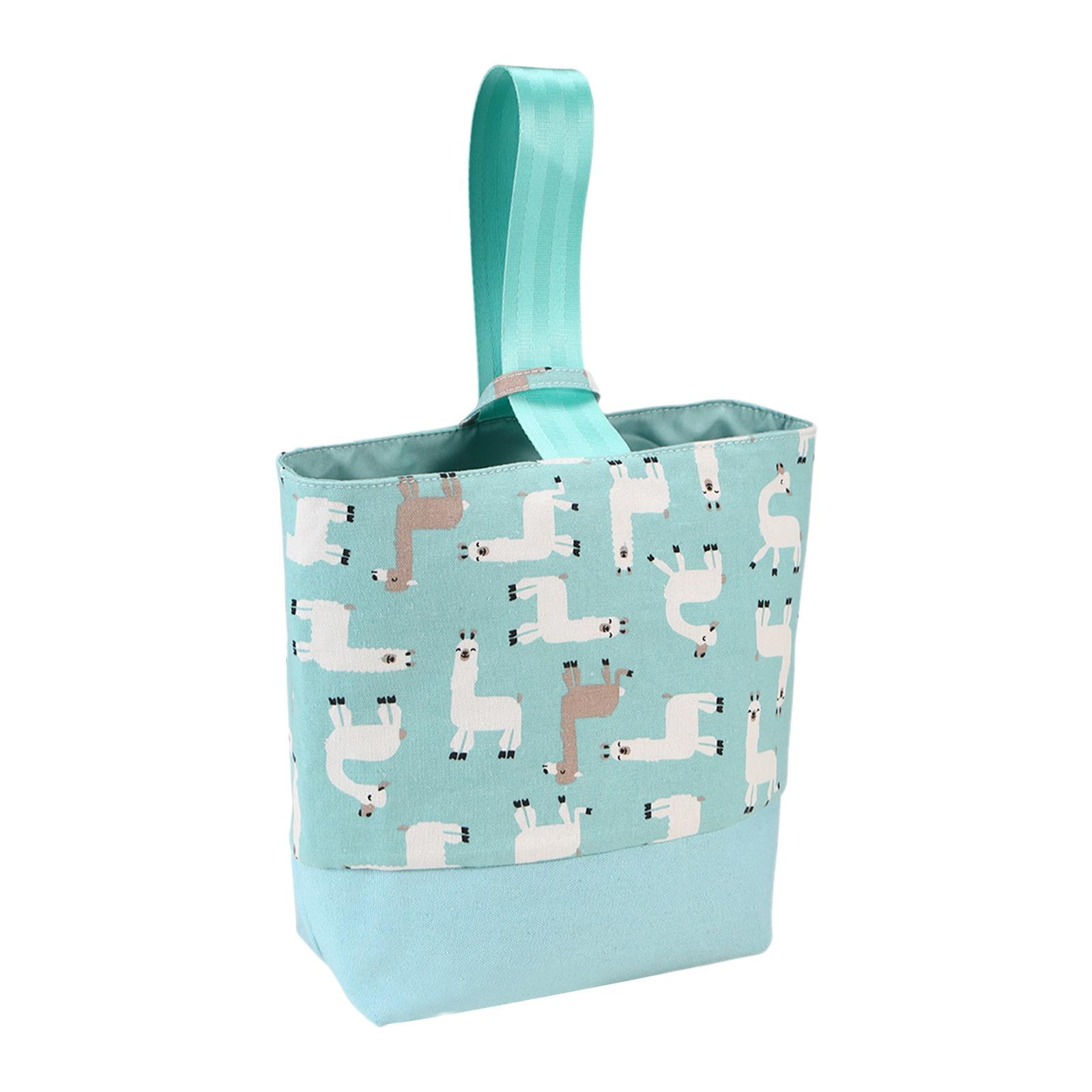 amagogo Yarn Bag for Crocheting Storage Drum Stylish Portable Yarn Organizer Knitting Tote Bag for Household Travel Knitting Supplies Animal