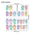 thumbnail image 5 of IAUYY Set of 2 Inch Bath Mat Thick Soft Plush Shower Mat TPR Backing Material Non Slip Bath Mats for Bathroom for Tub Shower Hotel Colorful Cat Paws, 5 of 9
