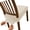 Rice, variant on Waterproofie Chair Pad With Memory Foam Slip Bottom Machine Washable Slipcover For Dining Chairs