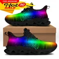 thumbnail image 1 of Zapatos para hombre, zapatillas coloridas con diseño de orgullo gay, transpirables, con cordones, planos y antideslizantes, 1 of 6