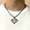 thumbnail image 2 of HAHDAXIA Stainless Steel Superhero Superman Pendant Necklace, 2 of 4