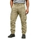 thumbnail image 1 of Kalauyu Mens Cargo Casual Joggers Pants - Drawstring Cargo Pants Hiking Outdoor Twill Track Jogging Sweatpants Pants, 1 of 2