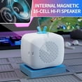 thumbnail image 4 of MUSICOZY Mini Bluetooth Speaker with Touch Screen,Portable Wireless TWS Small Speaker Hands-Free Call Stereo Sound for Office, Party Camping, House&Outdoor, Travel with Led Lights Speaker, 4 of 11