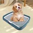 thumbnail image 4 of Mesh Dog Toilet Litter Box Easy Clean Litter Box Small Comfortable for Small and Medium Dogs Green, 4 of 9