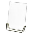 thumbnail image 1 of Acrylic Photo Picture Frame Metal Base Decor for Table Birthday, 1 of 9