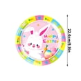 thumbnail image 3 of Disposable Painted Paper Plates For Easter Water Proof Oil Draining Thickened Sturdy Based Pulp Disposable Paper Plates For Holiday Decoration, 3 of 6