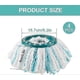 thumbnail image 2 of Set of 4 Replacement Heads for Leifheit Clean Twist Disc Mop Micro Set, 2-Fibre System for Round Floor Mop, Compatible with Leifheit Clean Twist M Mop, 2 of 5