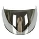 thumbnail image 2 of Visor para Casco Motocicleta Lente Protector Pantalla Flip Up Fabricado en PC Resistente y Fácil de Instalar Adecuado para Protección de Ojos y Cara cromo plata, 2 of 4