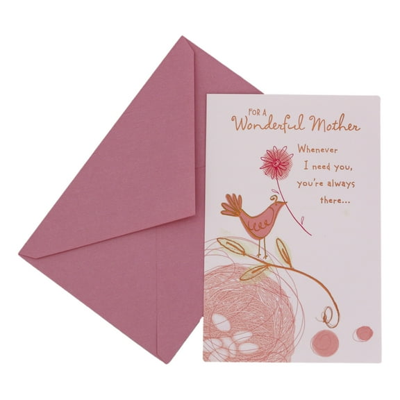 For a Wonderful Mother Whenever I need you, you're always there...